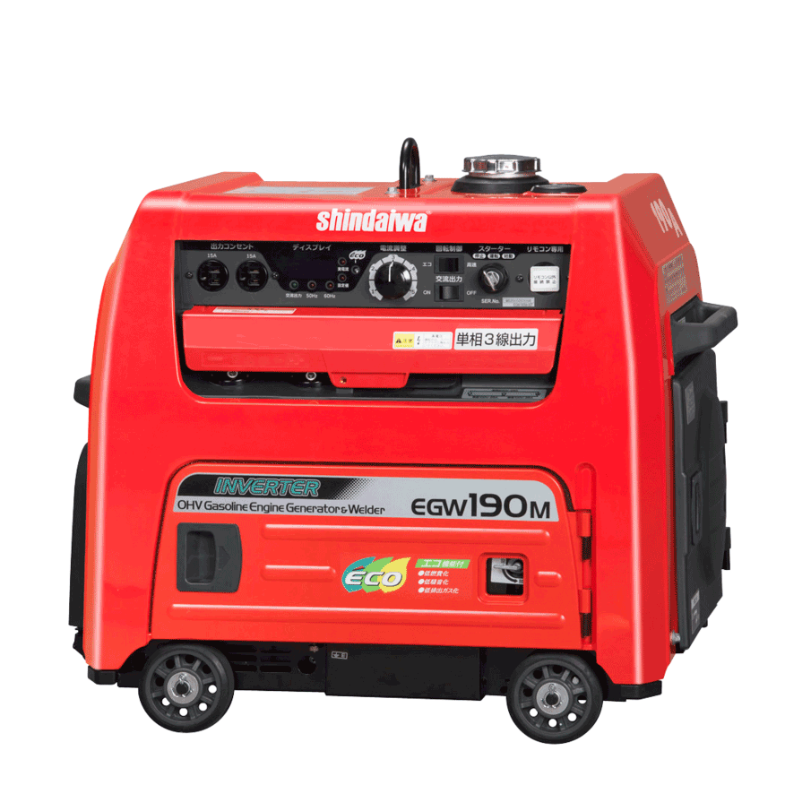 Shindaiwa 新ダイワ 溶接機 インバータ 発電機 インバータ発電機(防音型) 新ダイワ インバーター発電機 【通販