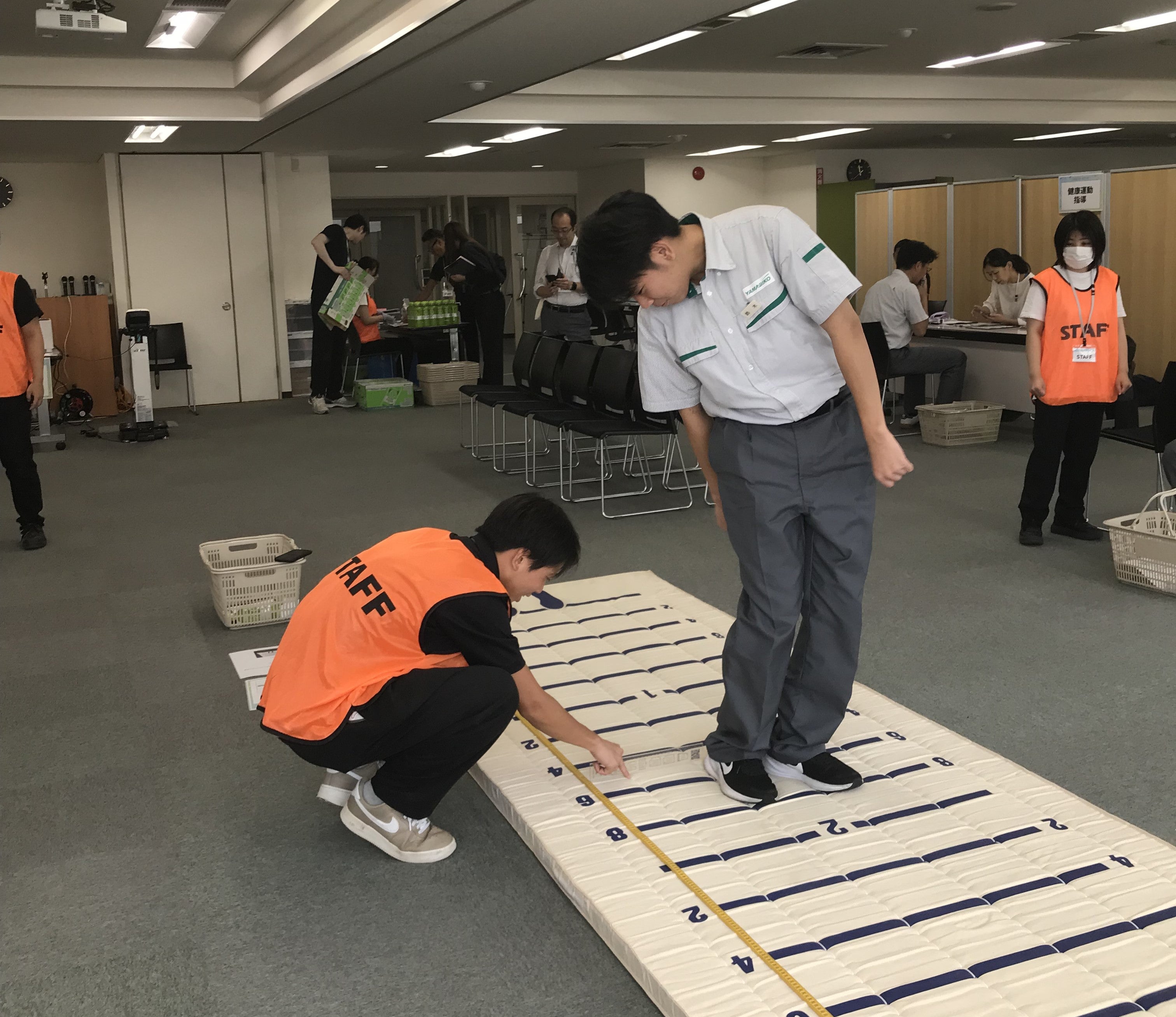 東京都との連携による体力測定