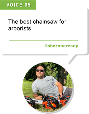 The best chainsaw for arborists